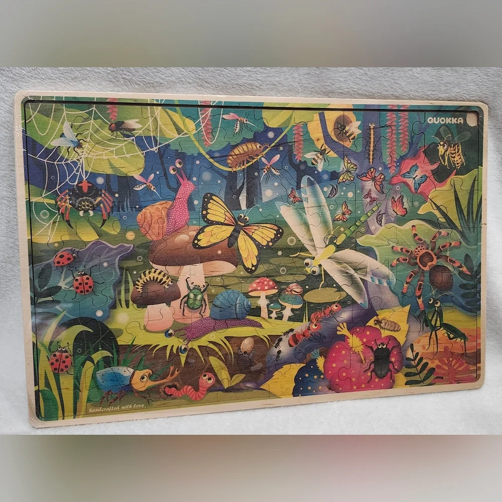 *New Sealed* Quokka Insects In Nature Wooden Puzzle